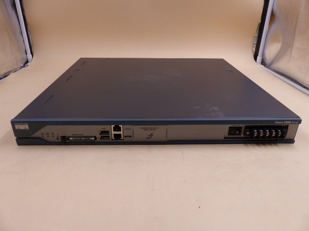 CISCO CISCO2811-DC V05 47-17021-04 2800 2811 2 PORT INTEGRATED SERVICES  ROUTER | MDG Sales, LLC