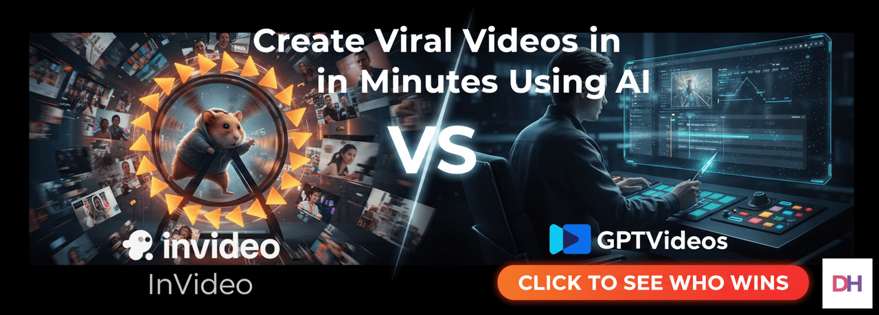 GPTVideos Vs Invideo: Create AI Videos In Minutes! See Who Wins!