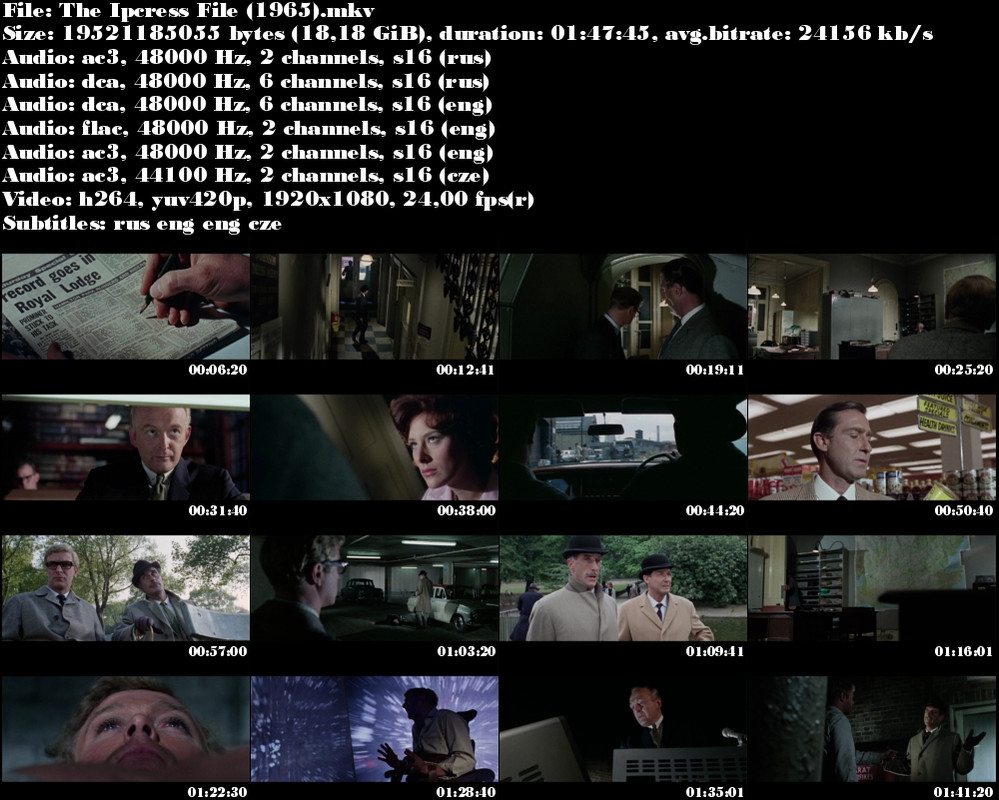 Agent Palmer: Případ Ipcress / The Ipcress File (1965)