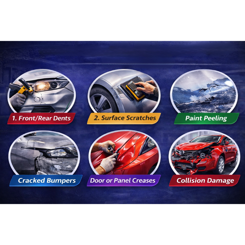 Car paint and dent repair Hyderabad