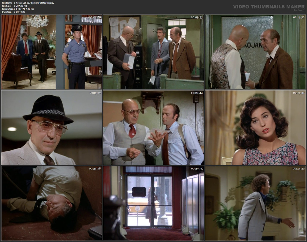Kojak S05e07 Letters Of Death.mkv