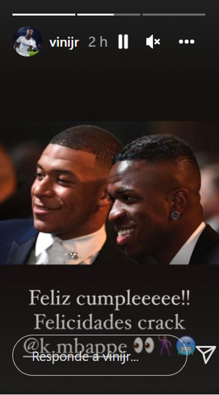 Mbappé cumple años y un jugador del Real Madrid lo felicita ¿Quién fue?