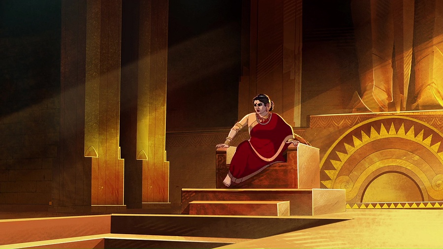 Baahubali: Crown of Blood (2024) Season 1 [Hindi + Tamil + Telugu + Malayalam + Kannada] WebRip 480p, 720p ESub - Complete Screenshot