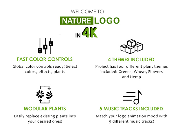 Nature Eco Plants Logo - 1