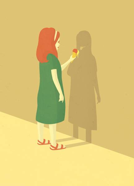 Иллюстрации, срывающие маску с мира, в котором мы живем