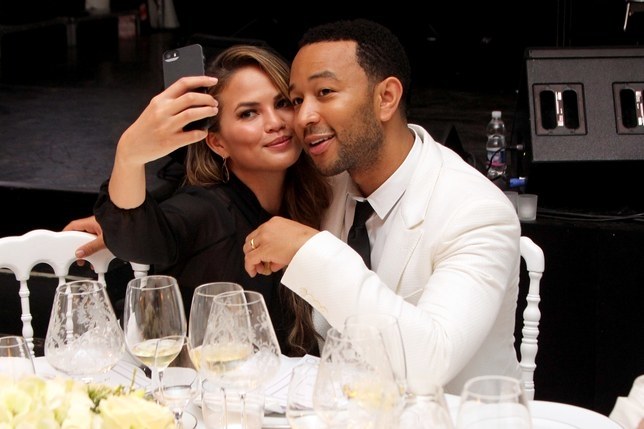 Chrissy and John Legend