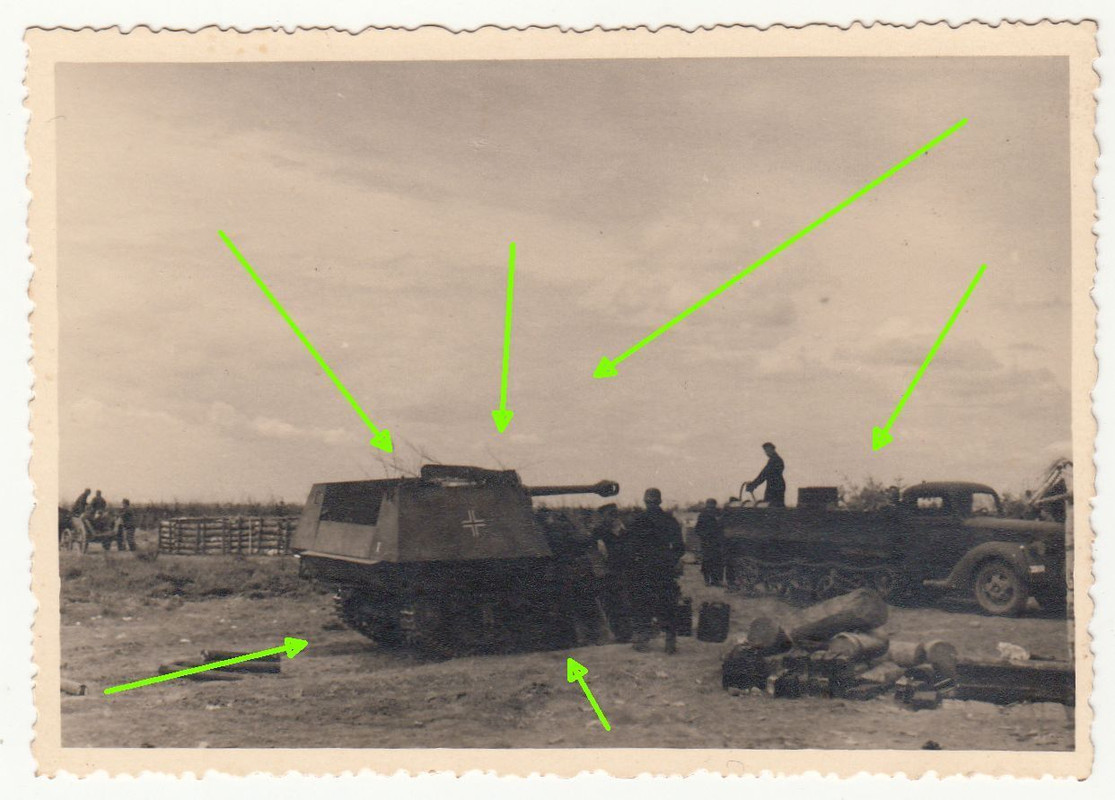 Foto Panzerjäger Marder I Sdkfz 2 Wk IIWW Panzer