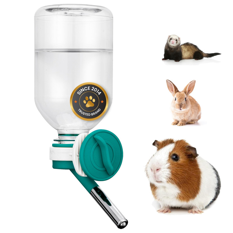 Choco Nose No-Drip Small Animal Water Bottle 10.2oz
