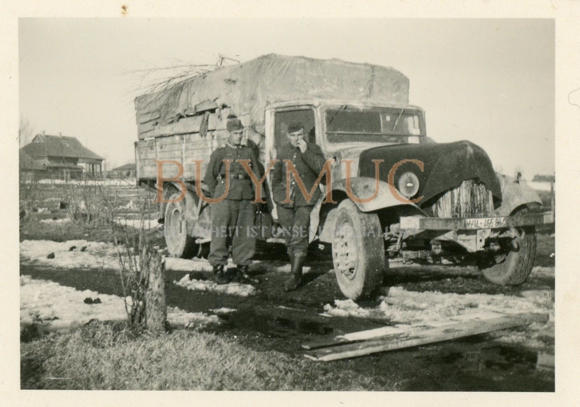 Foto panzerjäger einheit mit lkw ken. WH465 804