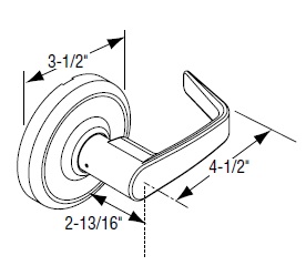 Corbin Russwin CL3351 NZD 626