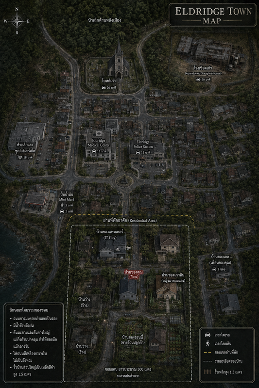 Eldridge Town Map