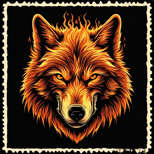 Postal-stamp-style-art-of-a-fl-16