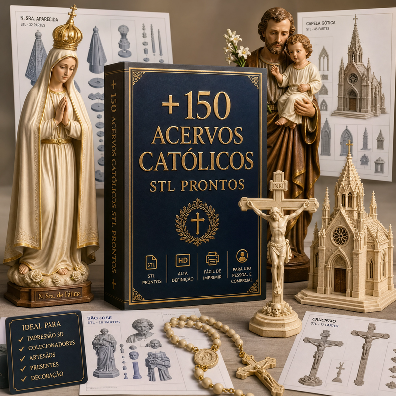 Mockup do Acervo Católico STL