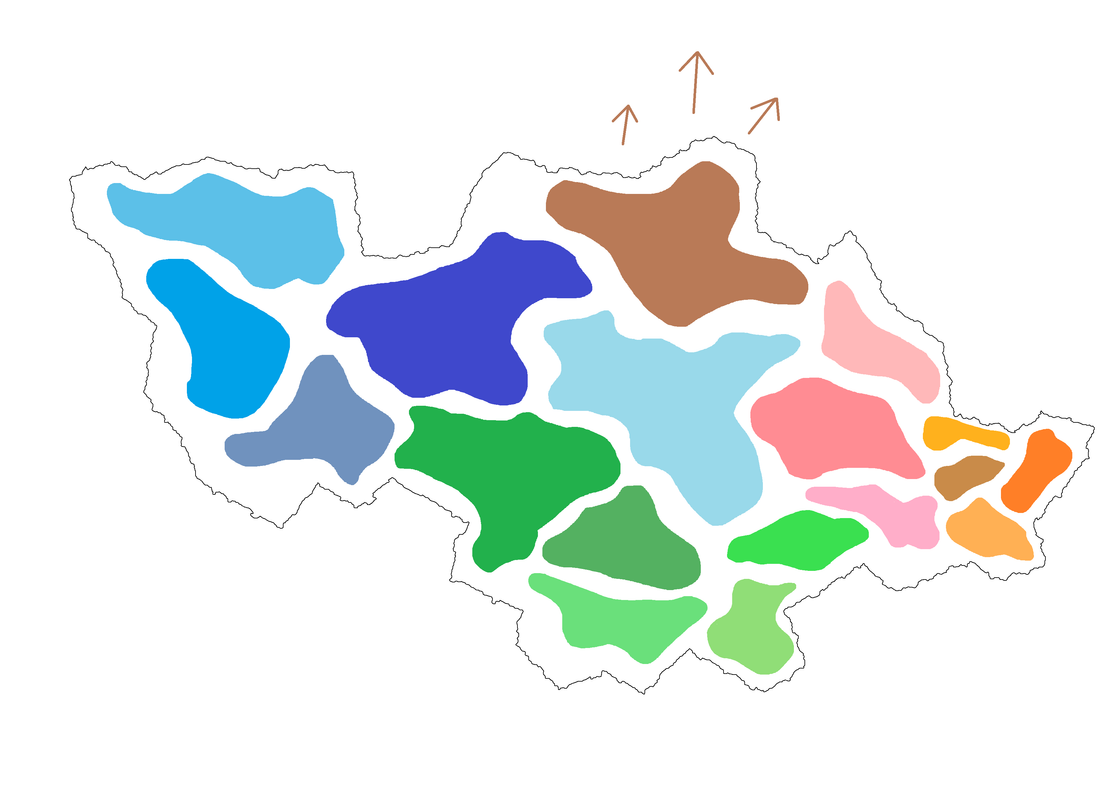 Carte de la Kartvélie à cette époque
