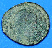 AE3 de Constantino I. BEATA TRANQVILLITAS. Ceca no oficial o bárbara IMG-20231123-181313