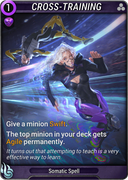 Cross-Training - Provided by Stephanie Dawnheart