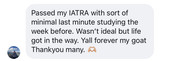 Student Testimonial