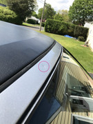 soft top- @windshield