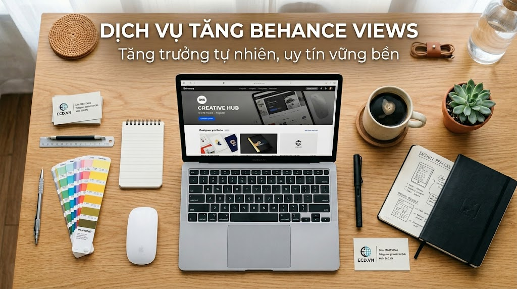 dịch vụ tăng behance views tự nhiên tăng comment
