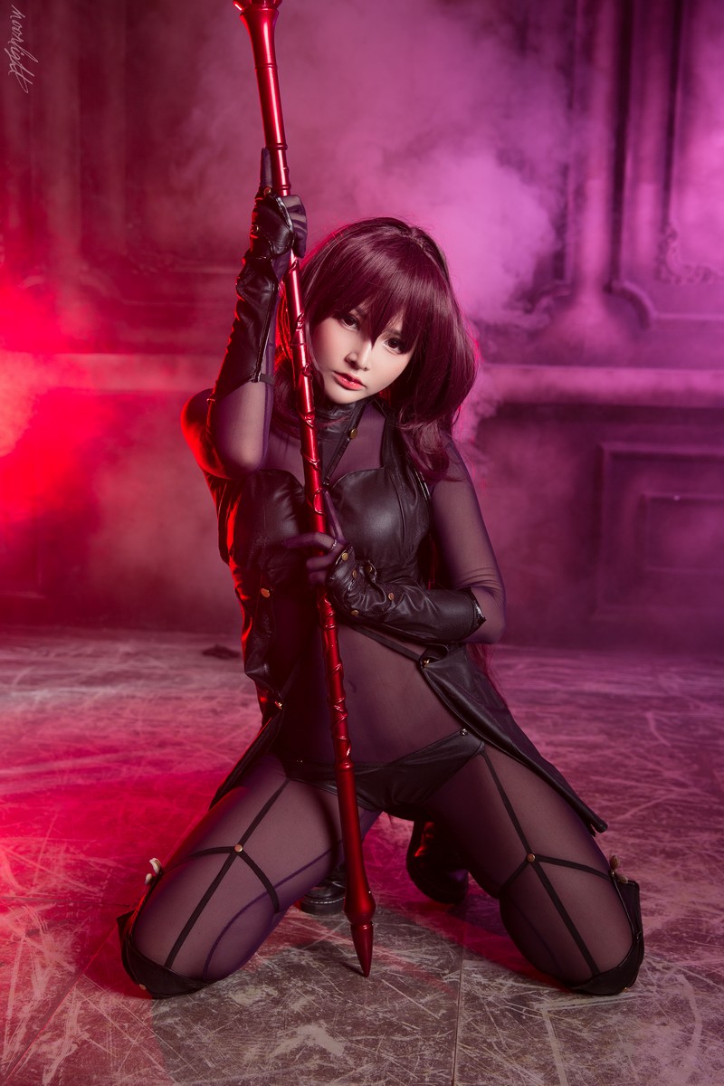 MiMi Chan 斯卡哈 Scathach Cosplay Fate Grand Order 写真图集【10P-70.1M】插图8
