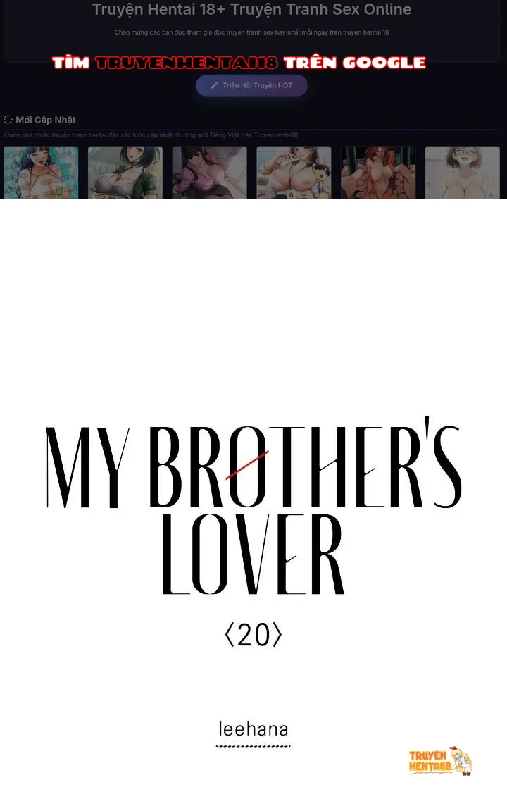Người Yêu Của Anh Trai Tôi - Chapter 20