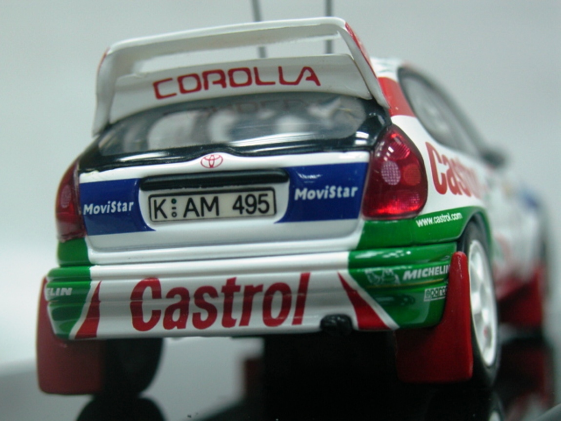AUTOART 69981 TOYOTA Corolla WRC n°4 Auriol-Giraudet