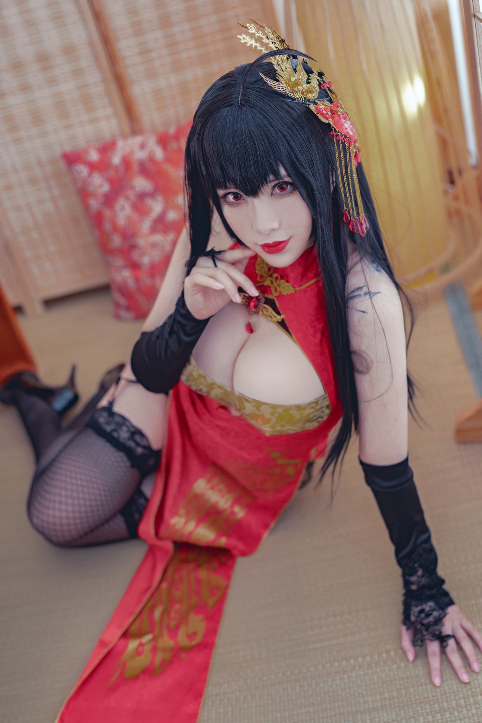 羊大真人 – 大凤 凤鸣春晓 Cosplay 高清写真集（23P-318.8MB）碧蓝航线插图6