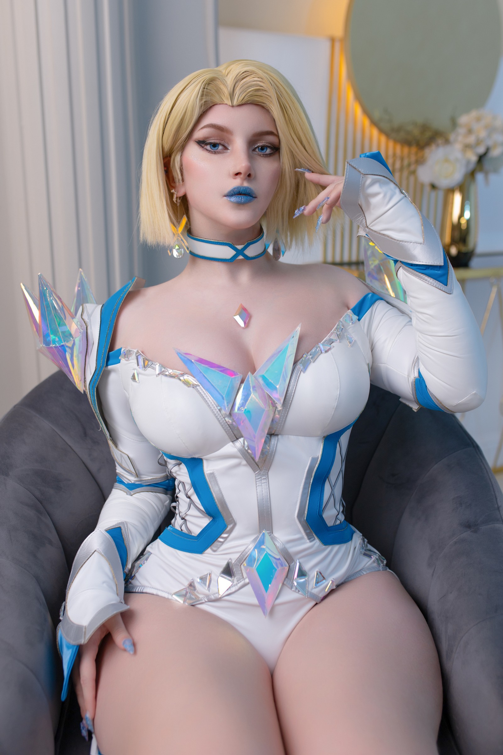 Ulichan写真套图 Emma Frost｜高质量COSPLAY合集 44P（428MB）插图6