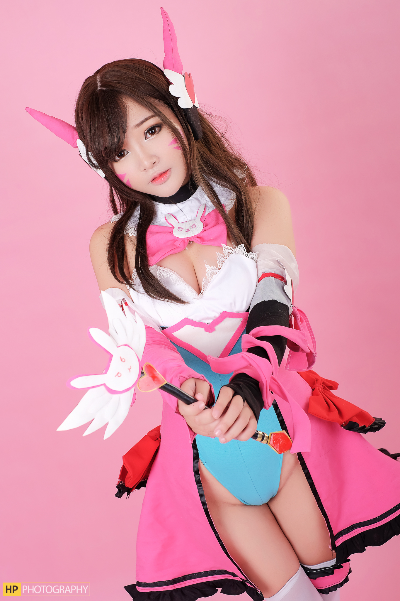 MiMi Chan D.Va 魔法少女 Cosplay 守望先锋写真【10P-26.9M】插图2