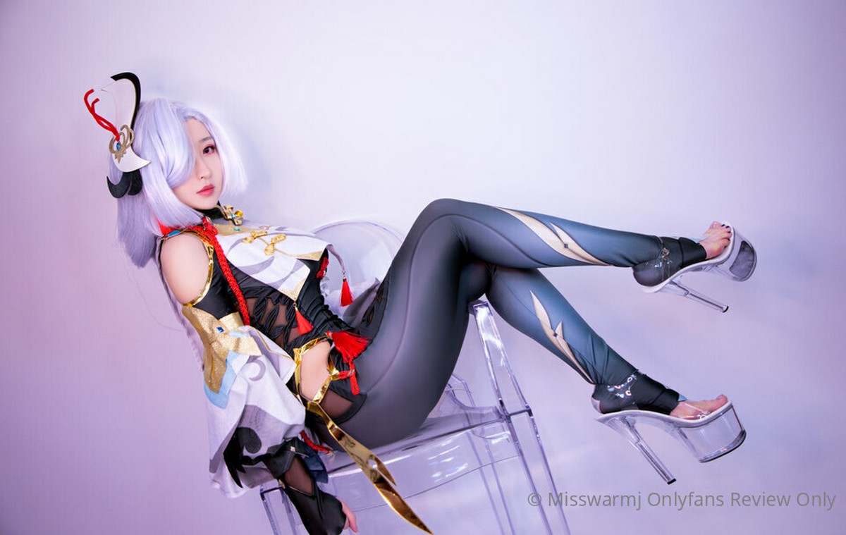 MissWarmJ Shenhe Cosplay Version 2 HD Set [38P-5.7M]插图5