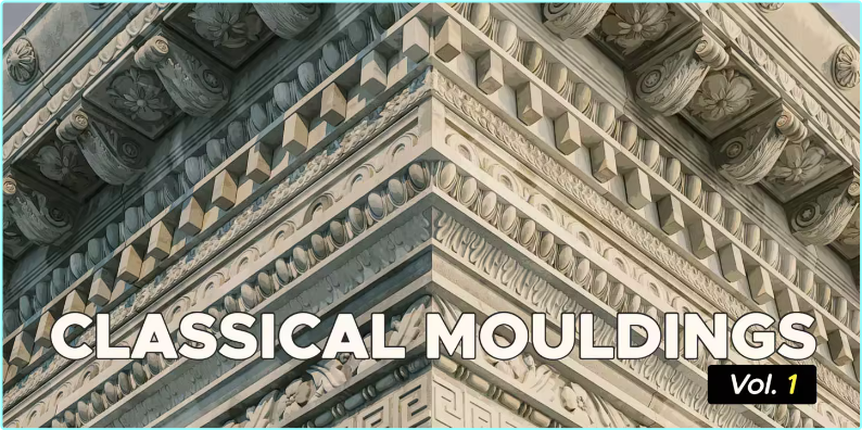 Blender Market Classical Mouldings – (433 MB) Blender Market Classical Mouldings – (433 MB)