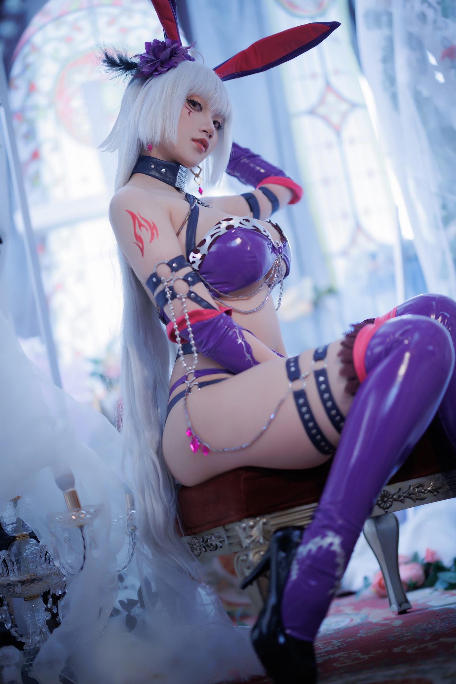 Cien恩恩 黑贞兔女郎泳装 Cosplay 写真合集（30P｜136MB）插图4