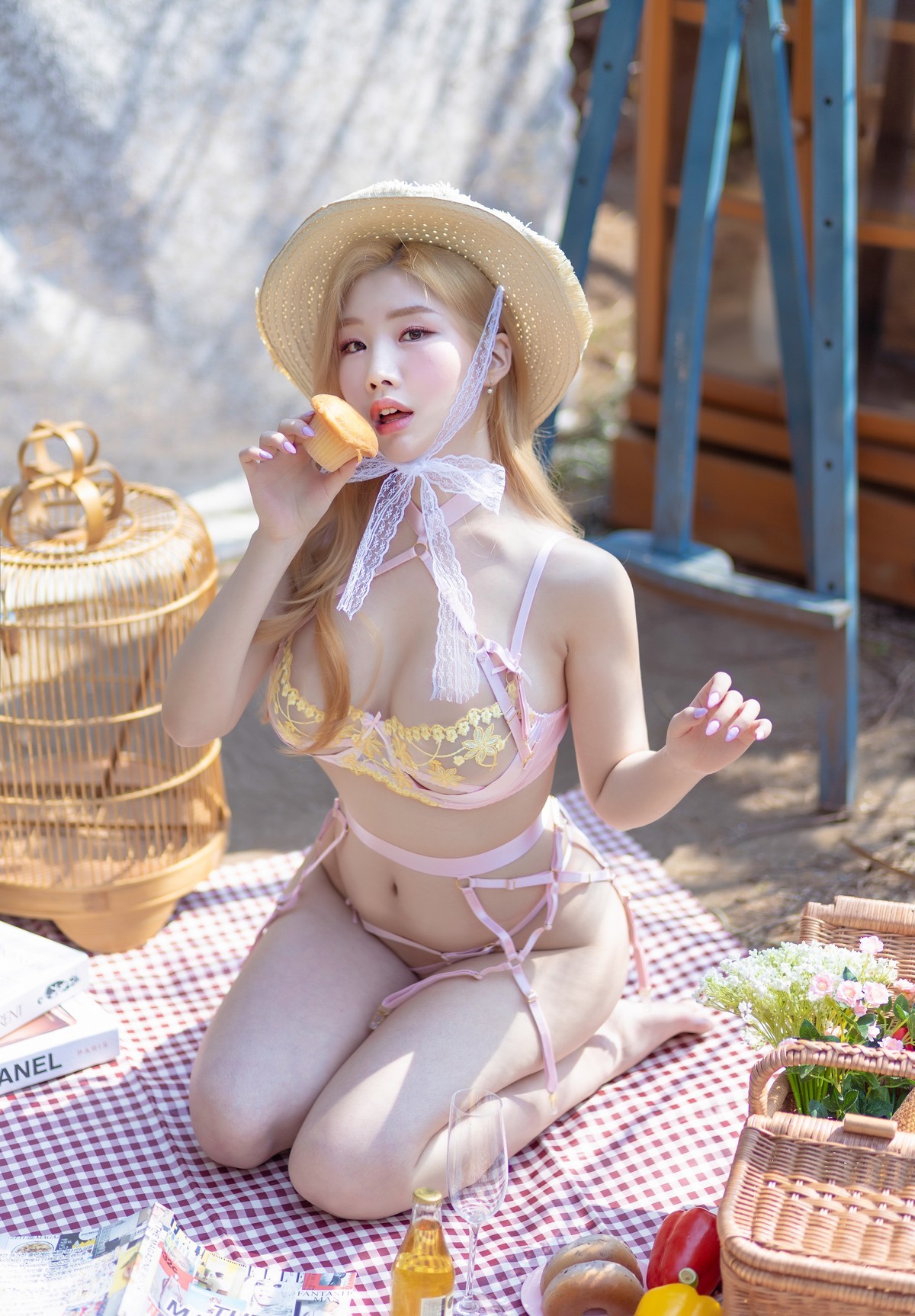 Yebin（전예빈）野餐主题写真 清新户外风高清图+视频 [70P+1V／1.79GB]插图4