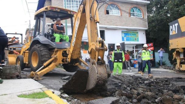 CDMX: Se acabarán los baches en Tlalpan; Inician trabajos de reencarpetado en las calles