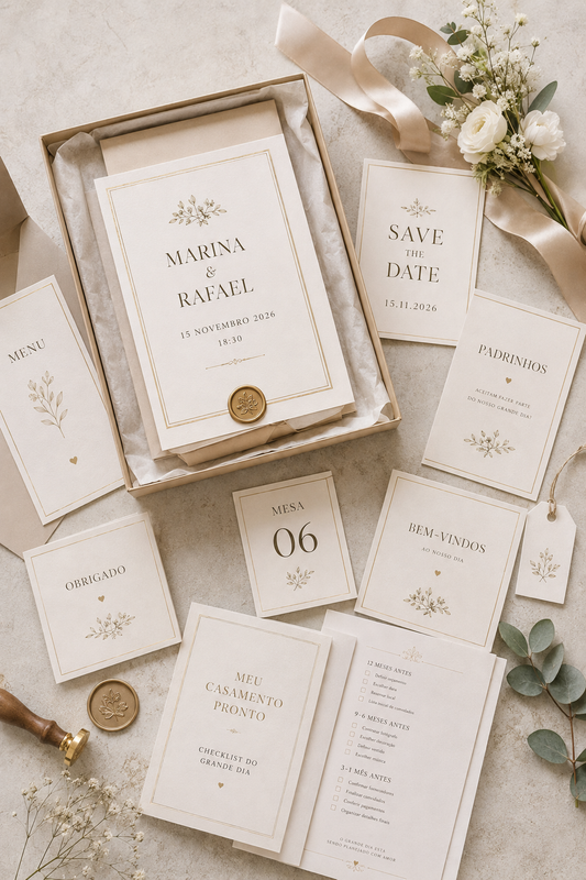 Mockup 2 — Organização do Casamento