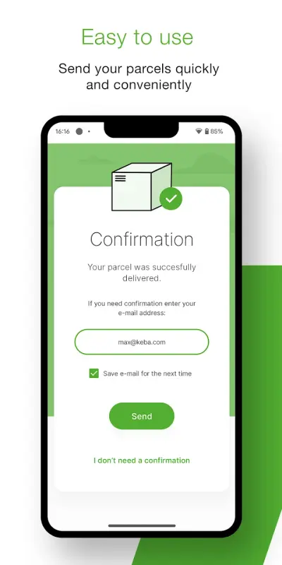 KEBA Parcel APK