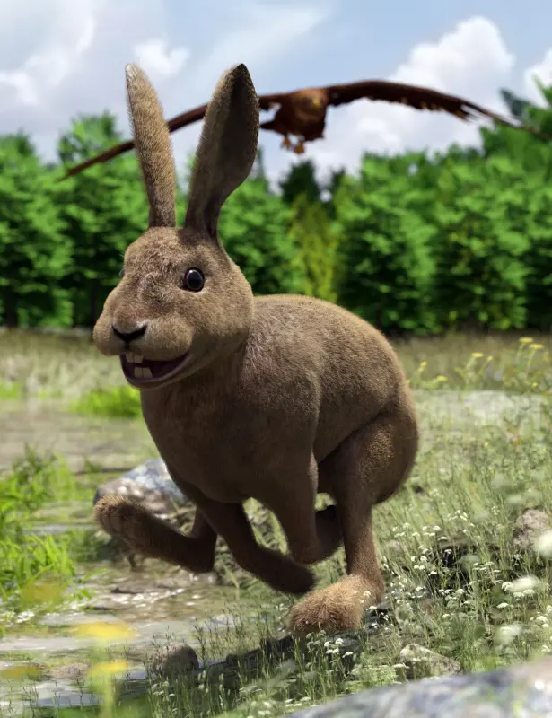 Caesar the Hare for Daz Dog 8 [REPOST]