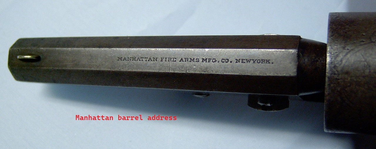 Manhattan barrel markings .36 caliber