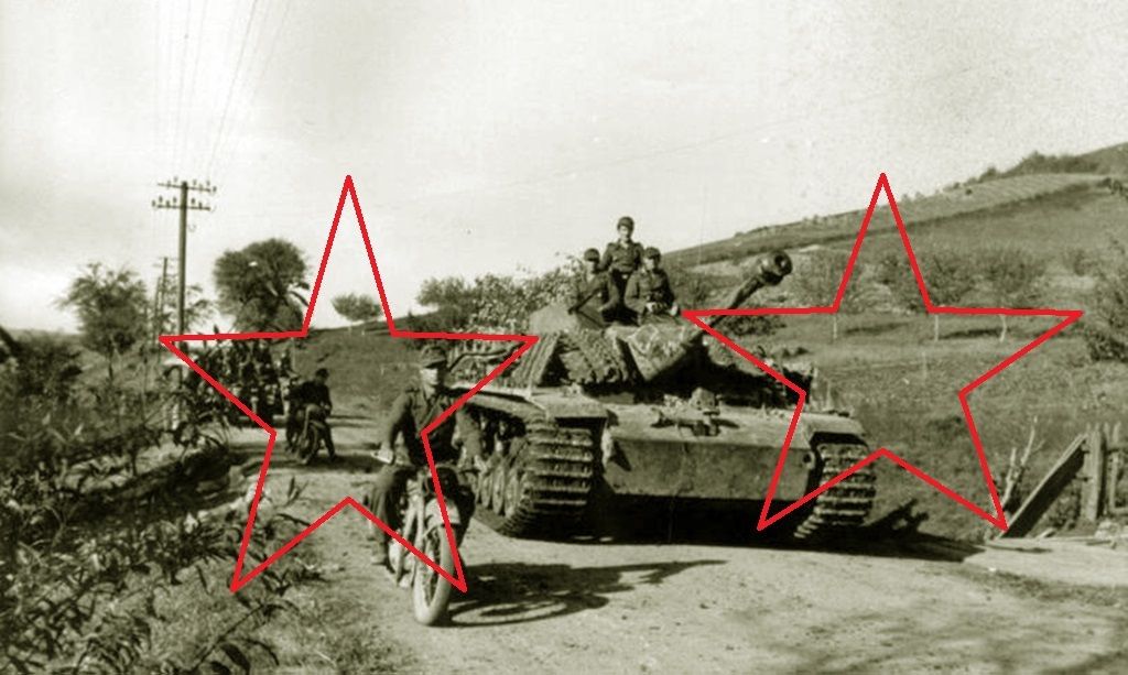 STURMGESCHÜTZE StuGIII L-48 SAUKOPFBLENDE & TIGE