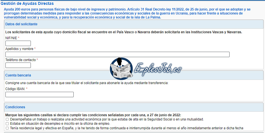 formulario de solicitud ayuda 200 euros