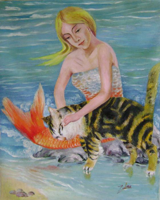 31-blond-mermaid-and-cat-lian-zhen-004