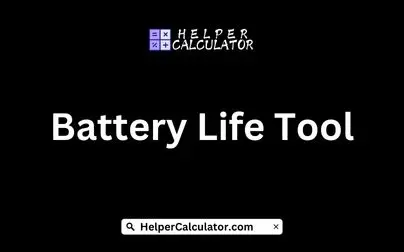 Battery Life Tool