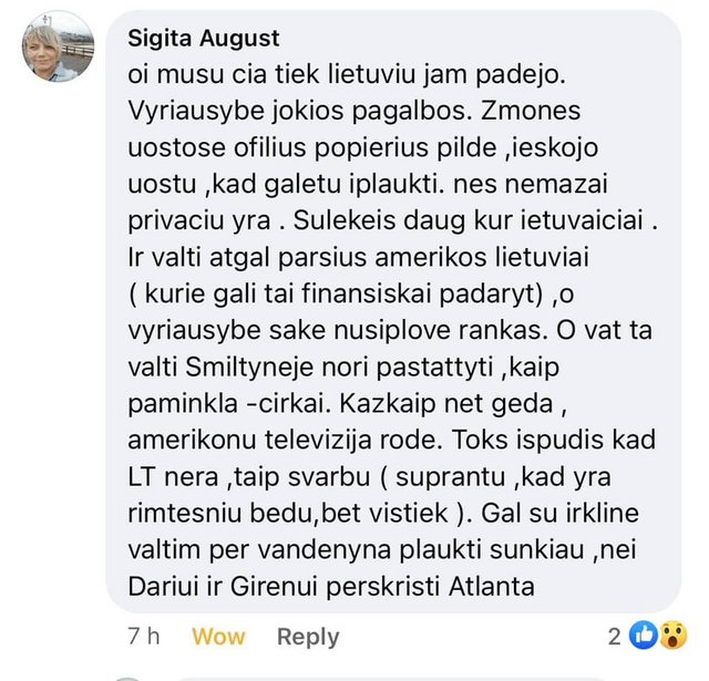 vartotojo kelta nuotrauka
