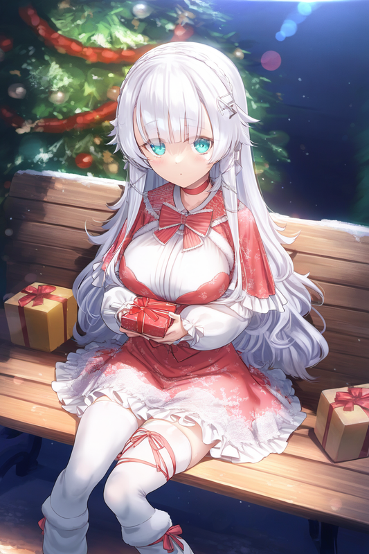 1girl, ks (xephyrks), ohlia, {kobayashi ritz}, reoen, [[liduke]],{{{{gift box, c s-619488700