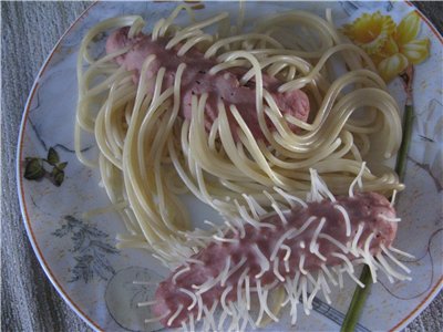 волосатая сосиска