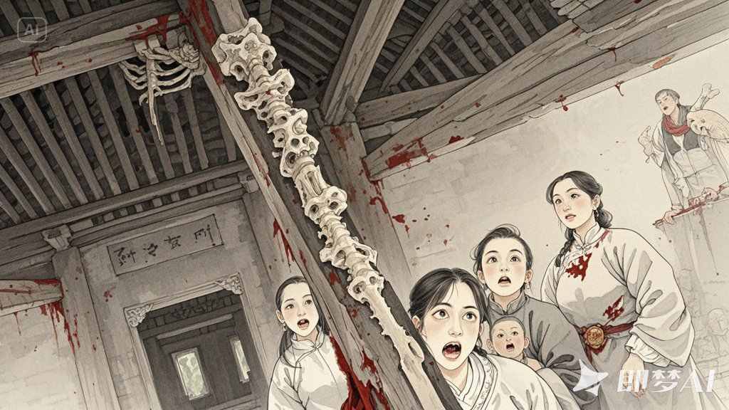 黑影现身，烂疮突现，神秘人暗中操控她的命运