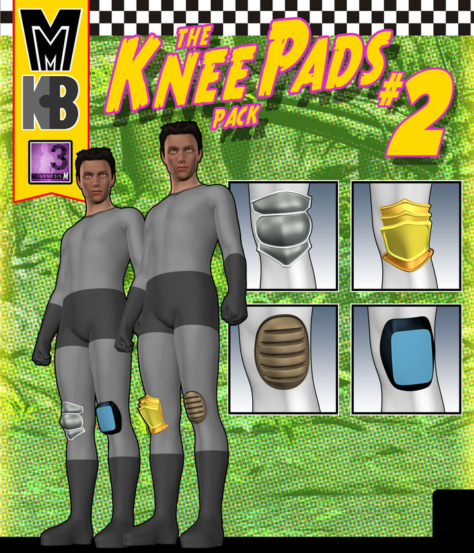 Knee Pads v002 MMKBG3M