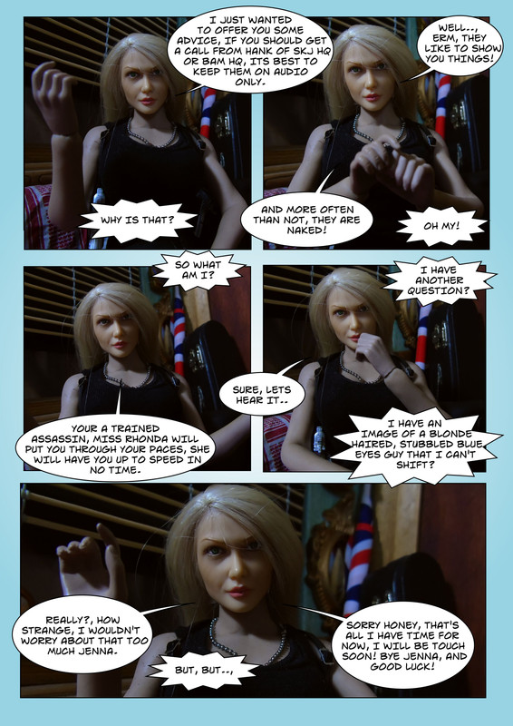 Bud welcomes the new ladies... Page-2