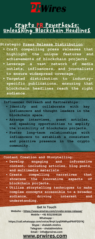 Crypto PR Powerhouse Unleashing Blockchain Headlines