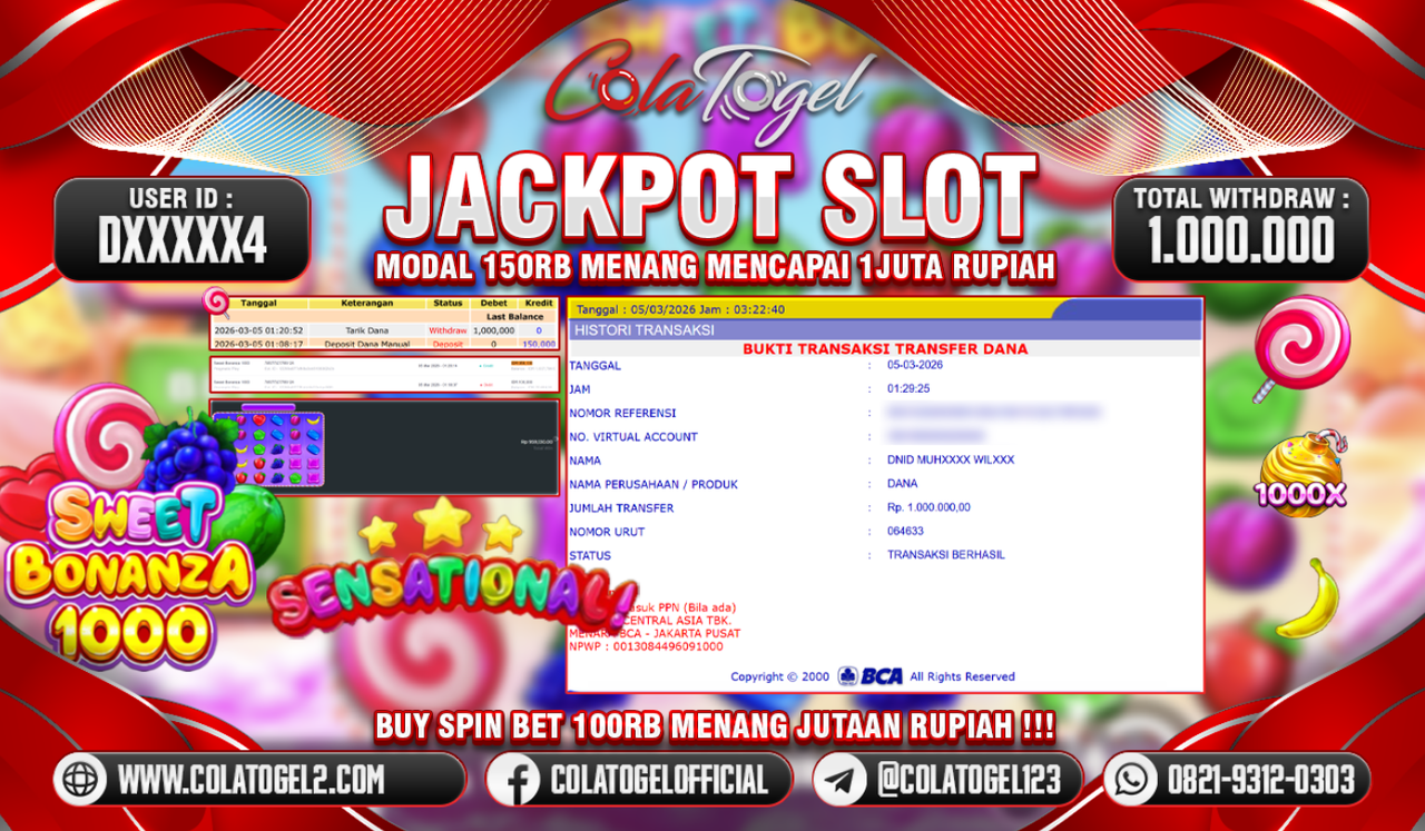 JACKPOT SLOT GACORR!!